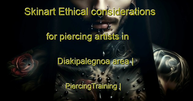 Skinart Ethical considerations for piercing artists in Diakipalegnoa area | PiercingTraining | PiercingClasses | SkinartTraining-Côte d Ivoire